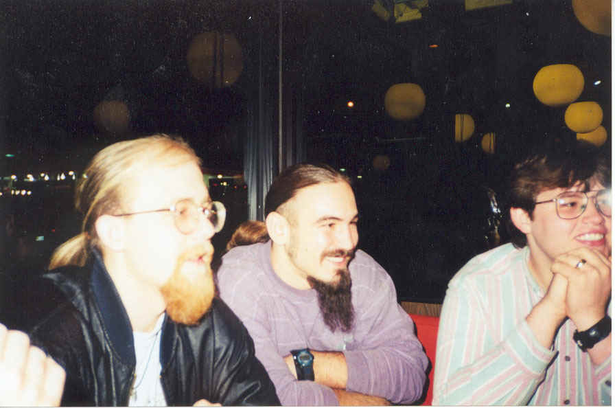 Bill, Billy and J.T. at
Waffle House.